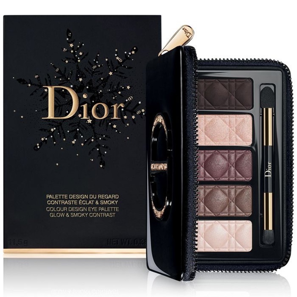 ✨HOST PICK!✨ 🎄🎁Dior Colour Design Holiday Eye Palette, Glow & Smoky. BNIB HTF